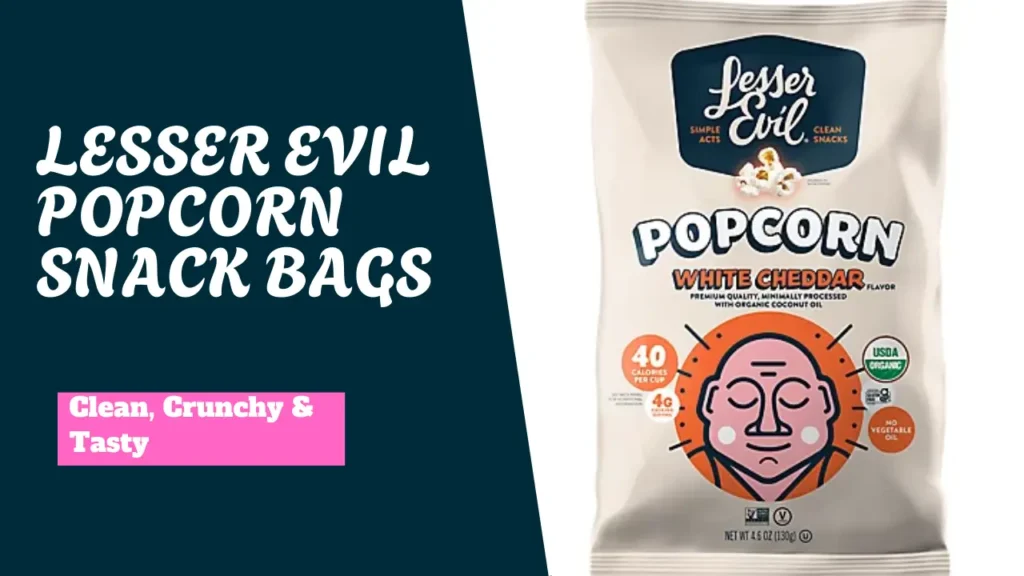 Lesser Evil Popcorn Snack Bags