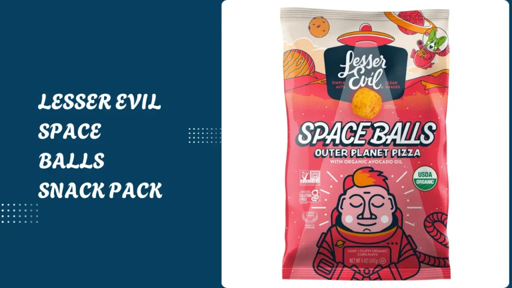 Lesser Evil Space Balls Snack Pack